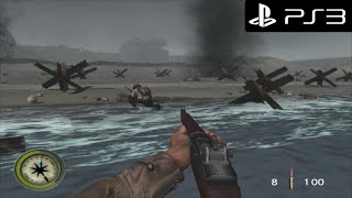 Medal of Honor Frontline Remastered PS3 Gameplay [upl. by Rimat]