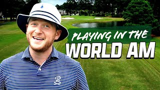 I Played in the LARGEST Golf Tournament in the WORLD [upl. by Naerol214]