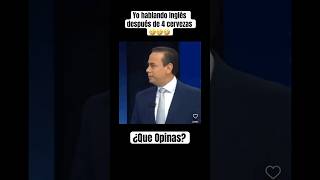 🍻Yo hablando Inglés después de 4 cervezas 😭😂 ¿Que opinas puertorico comisionadoresidente [upl. by Readus]