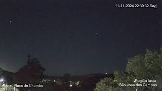 Céu de São José dos Campos Carvalho Pinto Airton Sennasempre com chuvas ao vivo e meteoros [upl. by Galan]