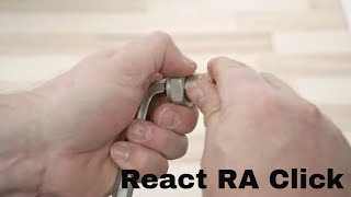 React™ RA click Installation of radiator set with RAFN and RLV in straight version DN15 [upl. by Bremen599]