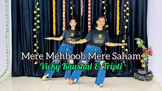 Mere Mehboob Mere Sanam  Bad Newz  Vicky Kaushal amp Tripti  Instagram Trending Song  Dance Cover [upl. by Nev972]