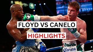 Canelo Alvarez vs Floyd Mayweather Highlights  Boxing [upl. by Monda]