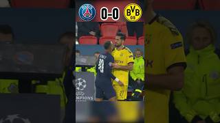 PSG VS Borussia Dortmund 32  Neymar Sweet Revenge on Haaland  UCL 2020 football shorts youtube [upl. by Nekciv901]