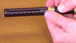 Classic Powder Measure Set Charge On Metering Chamber [upl. by Penrod]