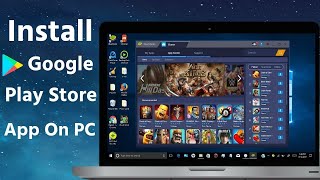 How to install Google Play Store App on PC or Laptop  Kako instalirati Google play store na PC [upl. by Htebilil]