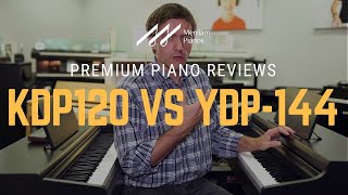 🎹Kawai KDP120 vs Yamaha YDP144 Digital Piano Comparison amp Demo  Yamaha vs Kawai Home Pianos🎹 [upl. by Gershom]