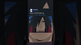 Madara vs Shinobi Alliance 🔥 shorts naruto [upl. by Leva]