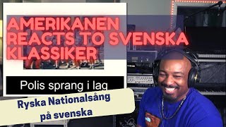 Amerikanen Reacts to Viral Svenska Klassiker Ryssland Nationalsång på Svenska [upl. by Llemar]