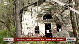 La Salle Aosta uccisa a coltellate E caccia al killer  Ore 14 del 08042024 [upl. by Elauqsap747]