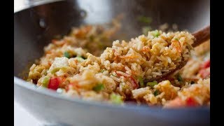 How To Make Thai Chicken Fried Rice  Luxurious Ways [upl. by Brest]