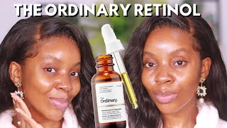 THE ORDINARY RETINOL 2 in squalene Review HOW TO CLEAR HYPERPIGMENTATION woc the Ordinary Skincare [upl. by Chapa]