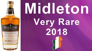 Midleton Very Rare 2018 with 40 ABV Blended Irish Whiskey Review 325 from WhiskyJason [upl. by Uzzi]