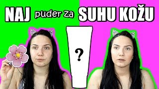 NAJBOLJI PUDER ZA SUHU KOŽU 2 😱 [upl. by Nomead772]