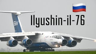 Ilyushinil76 Lands At Belfast International Airport 9th November 2024 [upl. by Abehs]