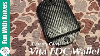 Armatus Carry Vita EDC Wallet A Winner [upl. by Ylecic]