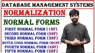 normalization in dbms  normal forms  1nf 2nf 3nf bcnf 4nf 5nf normal forms with examples [upl. by Ennoira]