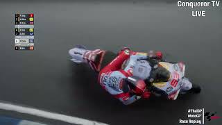 ❗Marc Marquez Vs Pecco Bagnaia❗Sprint Race MotoGP Chang ThaiGP 2024 [upl. by Erdnad]