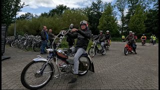 Oldtimer festival Veenendaal 15 Juni 2024 aanwezige brommers en motoren bezoeken met Morpheus [upl. by Flight]