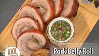 Idol sa Kusina Bettina Carloss Pork Belly Roll [upl. by Ramsay]