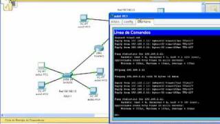 Interconexión de redes  enrutamiento Estático Caso I 2 redes conectadas por 1 router  Parte 2 [upl. by Hobart]