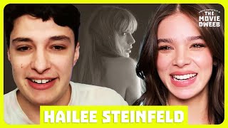 Hailee Steinfeld Discovers Taylor Swifts Released A Song About Her Character 🤯  The Movie Dweeb [upl. by Eri]