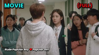 Popular School Girl Has a Secret Crush on Popular Guy  Full Korean Movie Explained in Hindi [upl. by Onileba186]