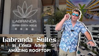 AWESOME HOTEL in Costa Adeje Labranda Suites Rooftop Bar Pools amp Location in Tenerife 2024 ☀️ [upl. by Anthony]