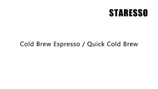 Make quick cold brew with Staresso SP200 [upl. by Aggie]