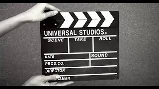 A Vintage Clapperboard Used In Making Film Scenes [upl. by Chemosh]