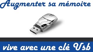 Augmenter la mémoire vive dun pc avec une clé USB [upl. by Mountfort831]