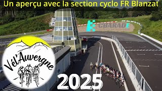 Aperçu VELAUVERGNE 2025 avec la section cyclo du FR Blanzat [upl. by Elboa]