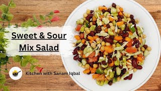 Sweet and sour mix salad [upl. by Ycrad]