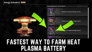 FASTEST WAY TO FARM HEAT PLASMA BATTERY  THE FIRST DESCENDANT [upl. by Akilam]