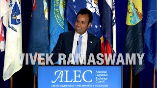 Vivek Ramaswamy Keynote on DOGE  American Legislation Council Dec 5 2024 [upl. by Silohcin127]