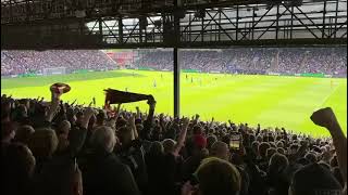 Liverpool Fans Sing Diogo Jota Song vs Crystal Palace [upl. by Diella]