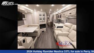 Stunning 2024 Holiday Rambler Nautica Class A RV For Sale in Perry IA  RVUSAcom [upl. by Friedly625]