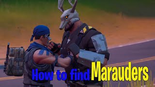 How to find Marauders in Fortnite Chapter 2 Season 3 [upl. by Llerot]