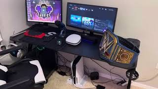 Homall 63 Inch ZShaped Gaming Desk Unboxing  Setup [upl. by Errol]