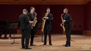 Glazunov Saxophone Quartet Op 109 Mvt II [upl. by Iclehc450]