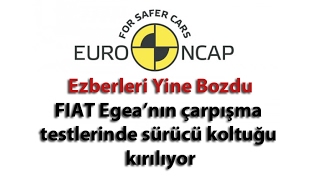 FIAT EGEANIN NCAP TESTİNDE KIRILAN KOLTUĞU [upl. by Enrique]