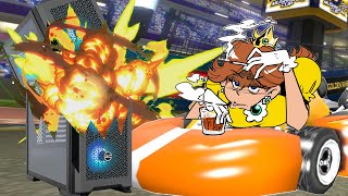 Short Mario Kart stream that crashed in an hour when the PC Exploded [upl. by Crean]