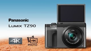 Panasonic LUMIX TZ90  30x Zoom Travel Camera with 4K Selfie [upl. by Colline]