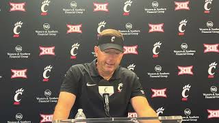 Bearcats HC Satterfield “We didn’t finish” [upl. by Irafat442]