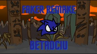 Friday Night Funkin Faker Remake But Everyone Sings It Playable Download FNF BETADCIU [upl. by Carbo]