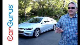 2017 Chevrolet Malibu  CarGurus Test Drive Review [upl. by Fanni725]