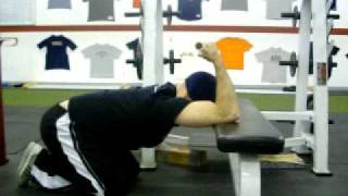 tonygentilcorecom Bench TSpine Extension Mobilization [upl. by Tory]