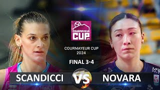 Bronze Final of Courmayeur Cup 2024  Savino Del Bene Scandicci vs Igor Gorgonzola Novara [upl. by Territus]