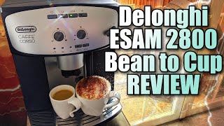 DeLonghi Caffé Corso 2800  REVIEW amp Demo  3 YEARS use [upl. by Gosselin371]