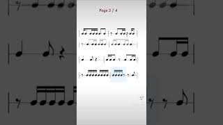 58 Rhythms in 60 Seconds  PlayAlong Challenge 🎵 rhythmchallenge playalong drumpractice [upl. by Marlin669]